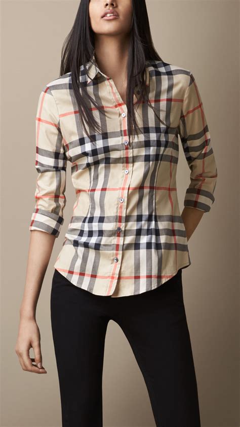 burberry blouse with hearts|Burberry tops for ladies.